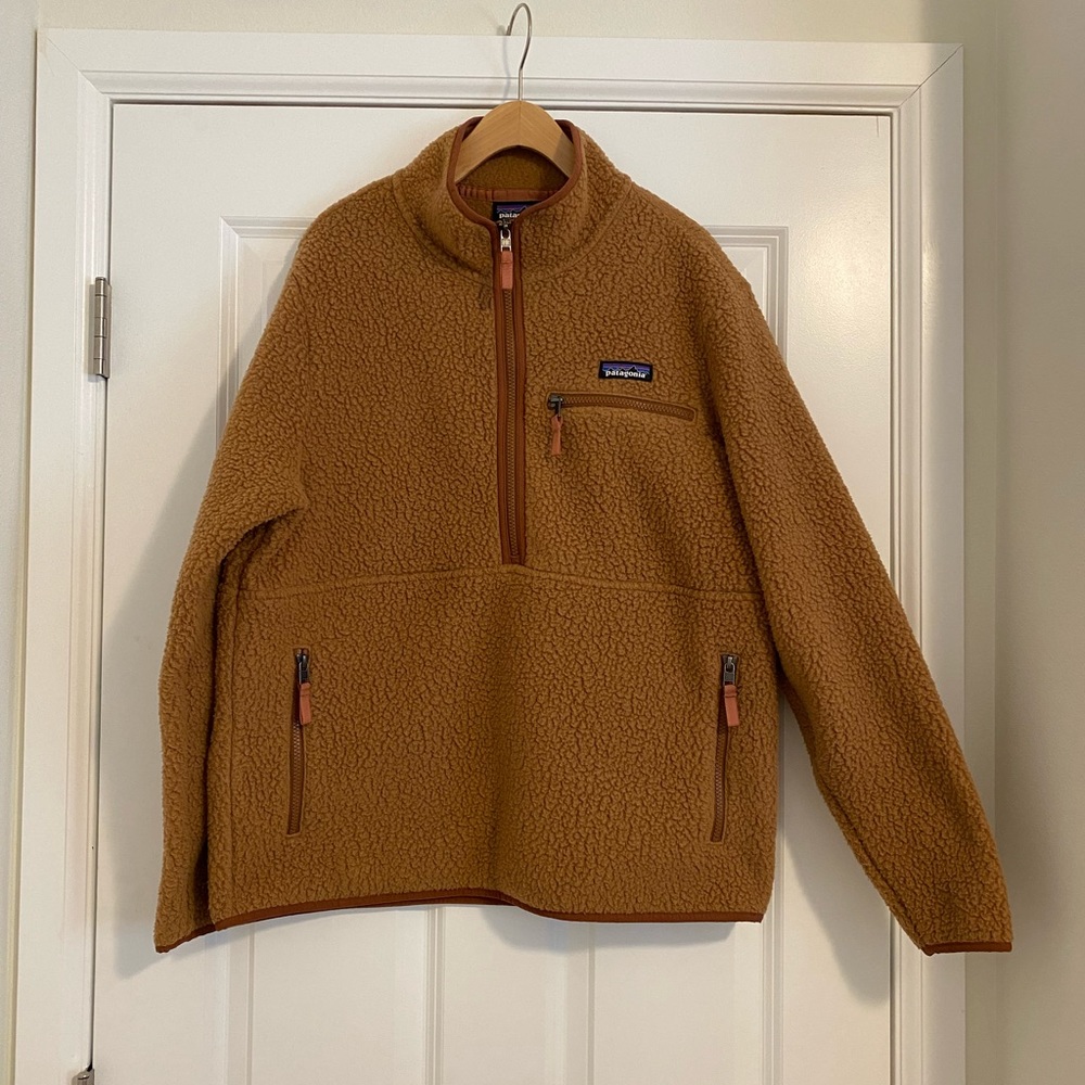 Patagonia fleece half zip